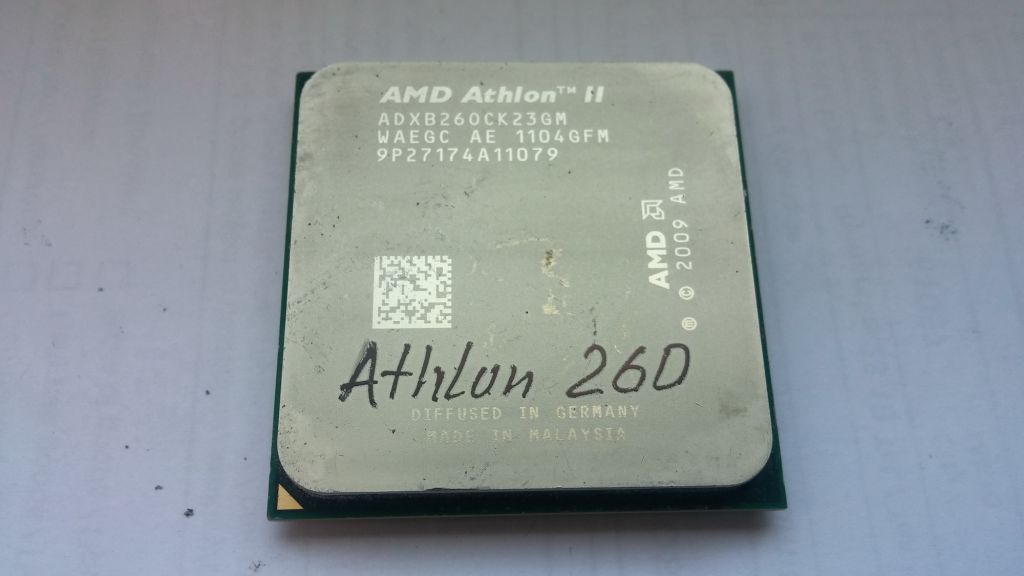 AMD Athlon II X2 260 3.20GHz/2MB/65W ADXB260CK23GM socket AM3 Вживане - фото фото фото 0