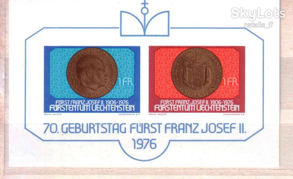 Лихтенштейн 1976 г MNH - блок - фото фото фото 0