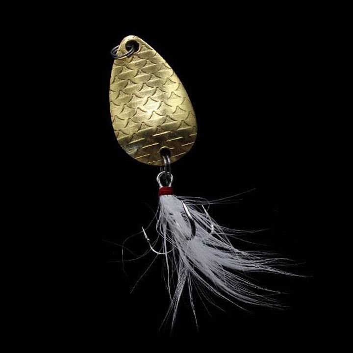 Коливна блешня Aura Spoon 9.5g Gold - фото фото фото 0