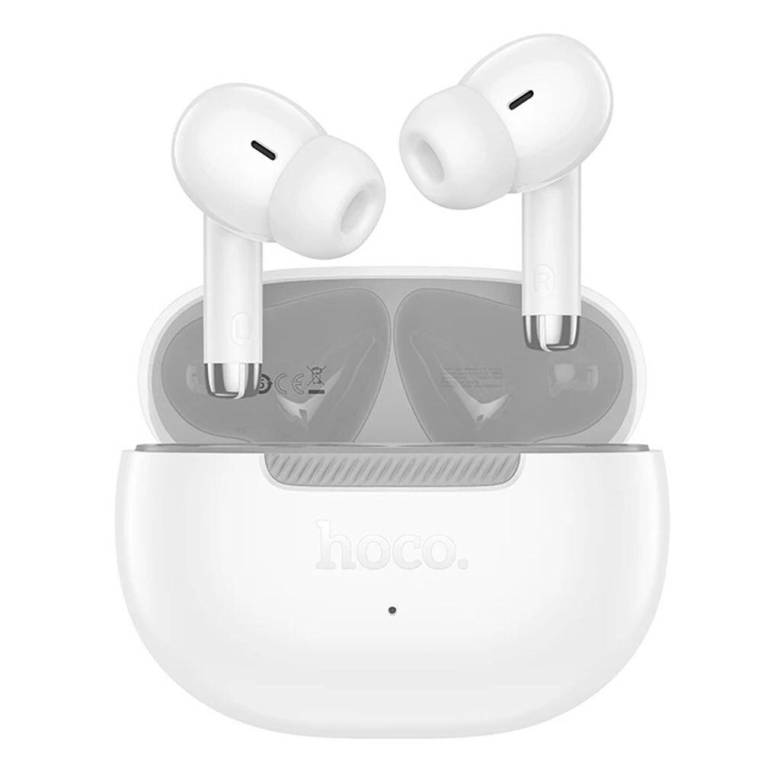 Навушники Bluetooth бездротові Hoco EQ24 вакуумні з мікрофоном White - фото фото фото 1