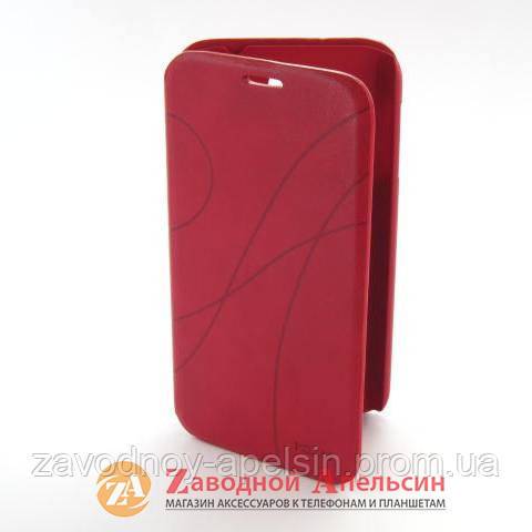 Чехол книжка Lenovo A850 OSCAR red - фото фото фото 0