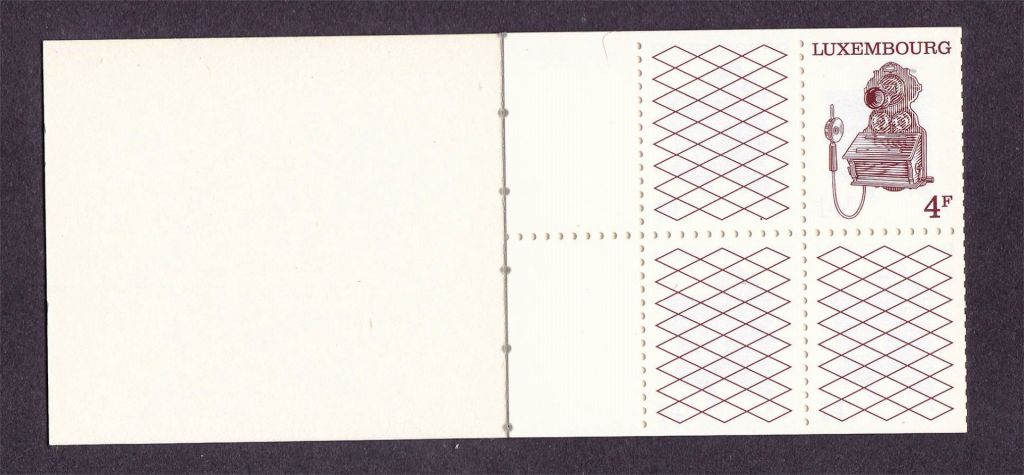 ZM  Люксембург  1991 г MNH  - буклет  - 3 скана - фото фото фото 1