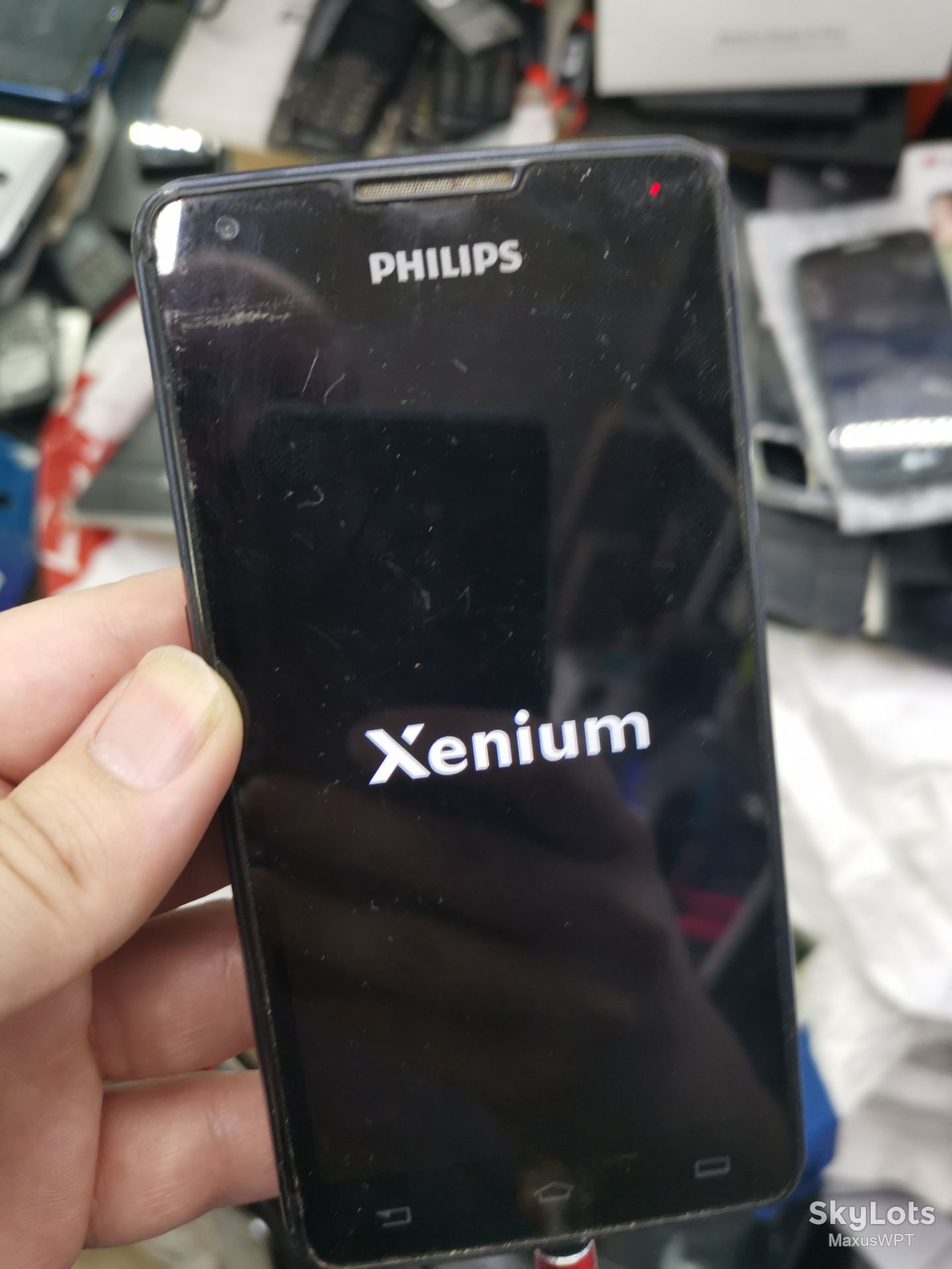 #693 Sklad Philips Xenium W6610 blue - фото фото фото 2
