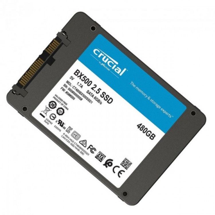 480Gb SSD Crucial BX500  2.5" SATA 32% - фото фото фото 0