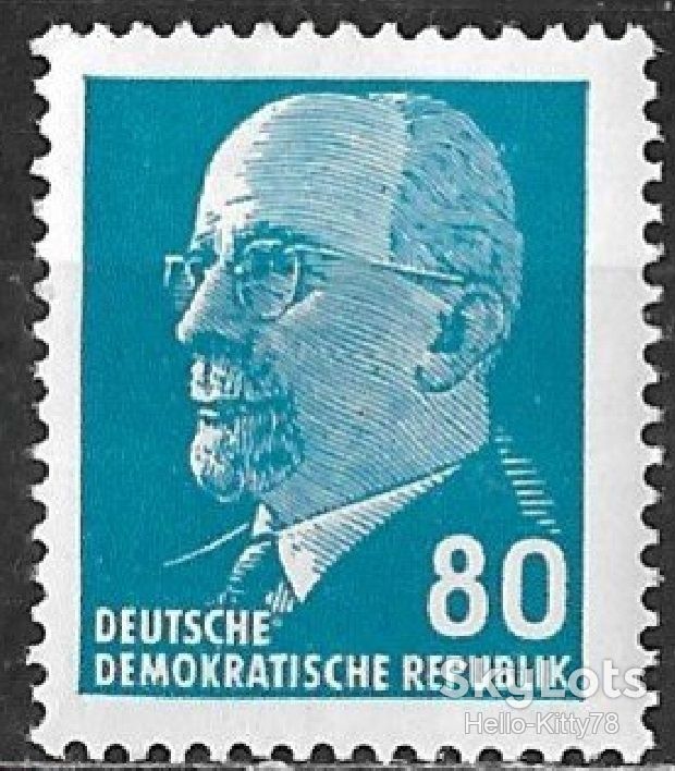 ГДР 1967 стандарт Ульбрихт Mi 1331 MNH - фото фото фото 0