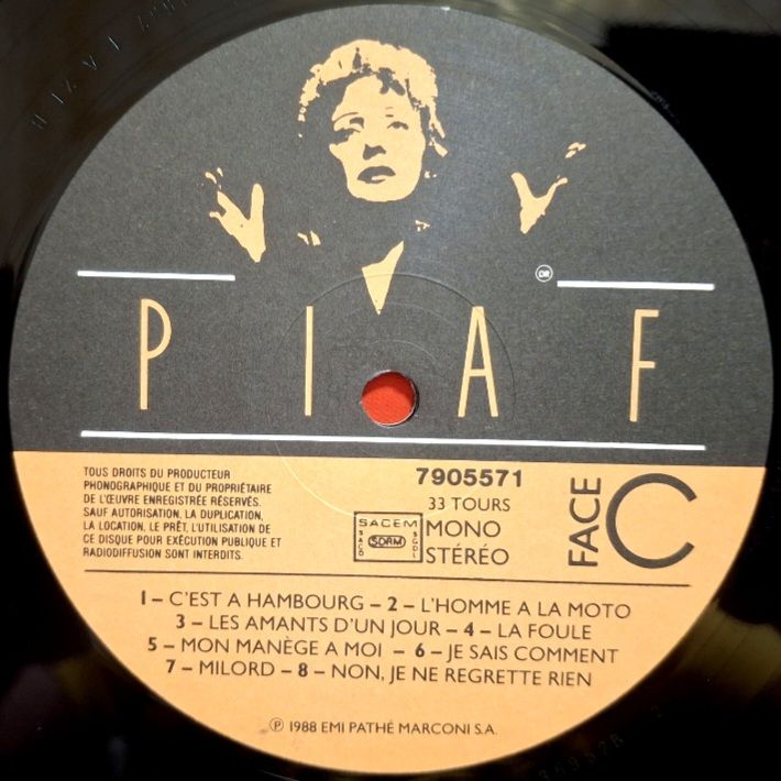 Edith Piaf - Piaf 25e Anniversaire - 1935-63.  (2LP). 12. Vinyl. Пластинки. France. - фото фото фото 9