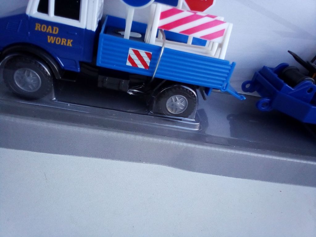 Cararama Mercedes Unimog + навантажувач 1:43 - фото фото фото 3