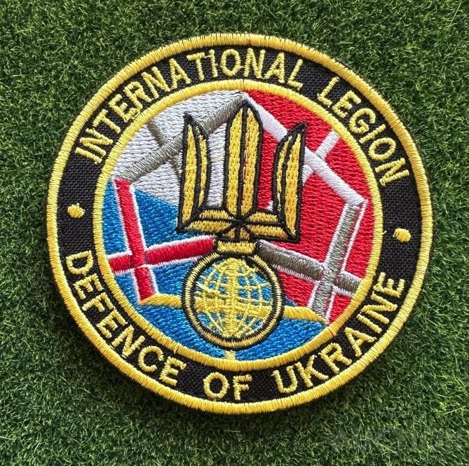 Шеврон Украина International Legion № 173 - фото фото фото 0