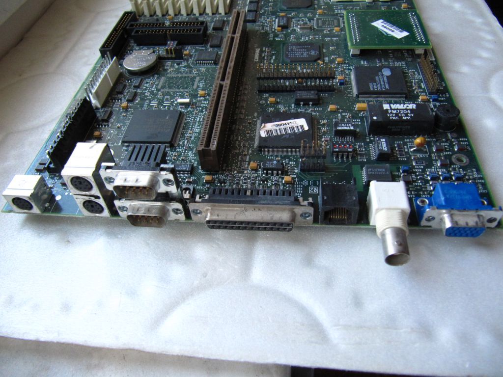 Комплект Compaq DeskPro сокет 7: материнка, рейзер, відеопам'ять - фото фото фото 3