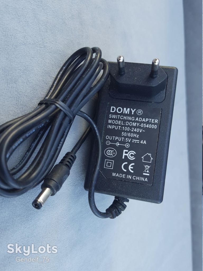 Блок питания  DOMY 5V – 4A для Android TV-box или ТВ-приставки - фото фото фото 2