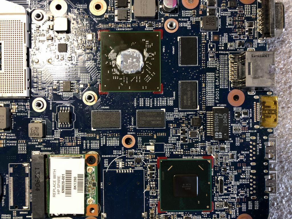 Материнська плата HP ProBook 440 450 470 G0  FIGI MB неробоча - фото фото фото 2