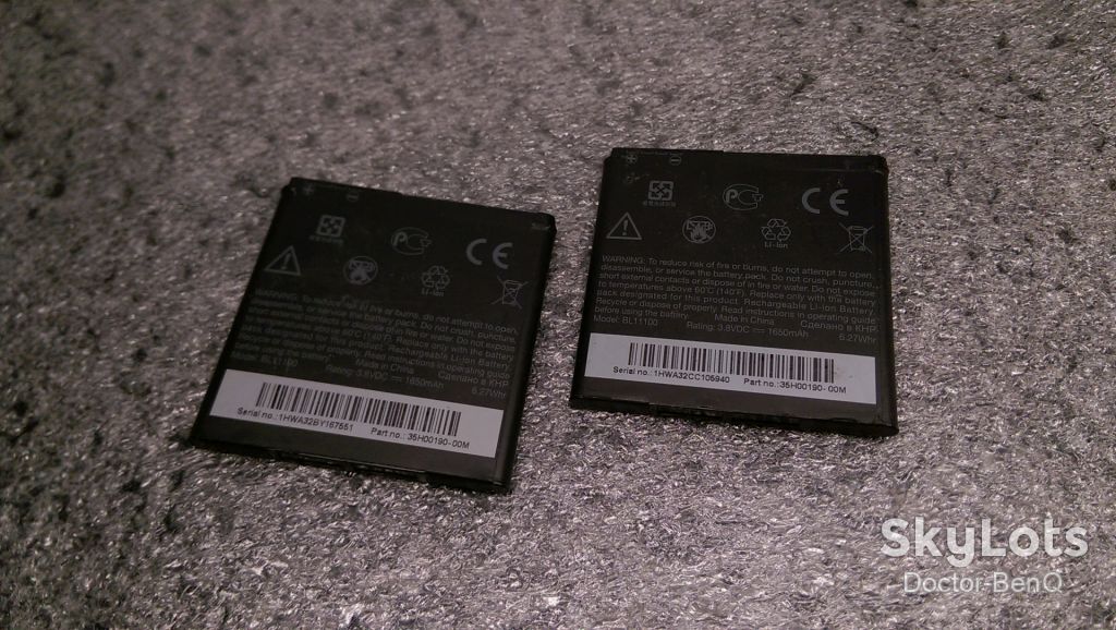 Аккумулятор BL11100 1600mAh для HTC Titan X310e X315e - фото фото фото 3