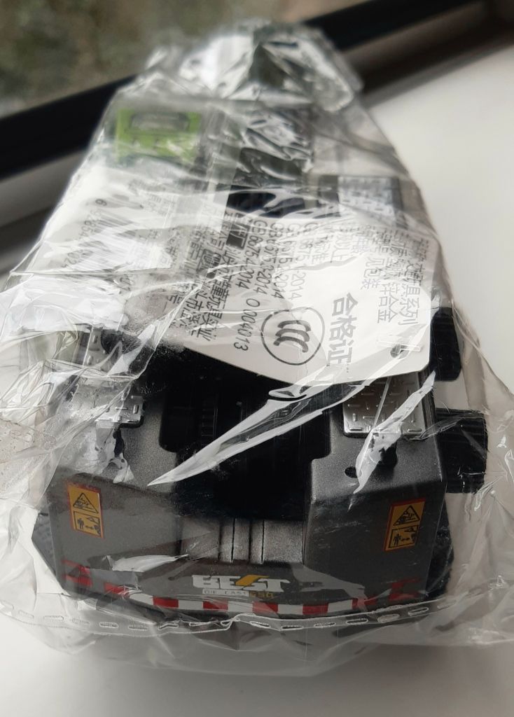 Модель крана NILE, 1х50, Diecast Toy Engineering Vehicle Crane. Новая. - фото фото фото 8