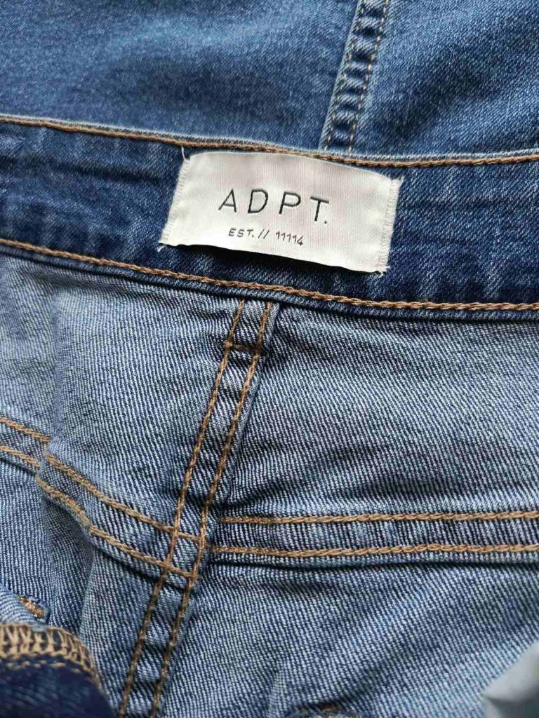 Джинсова спідниця ADPT. - фото фото фото 5