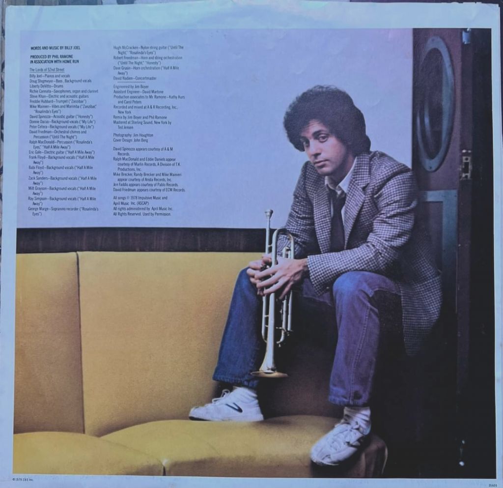 Billy Joel - 52nd Street - 1978.   (LP). 12. Vinyl. Пластинка. U.S.A. - фото фото фото 2