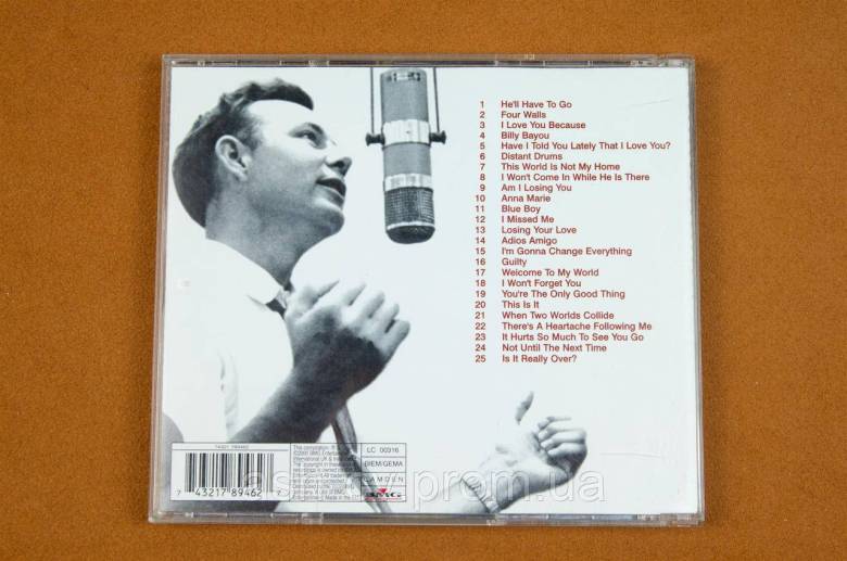 Музичний CD, Jim Reeves - фото фото фото 1