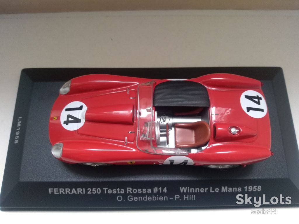 Ferrari 250 Testa rossa LM 1958.IXO.1/43 - фото фото фото 5