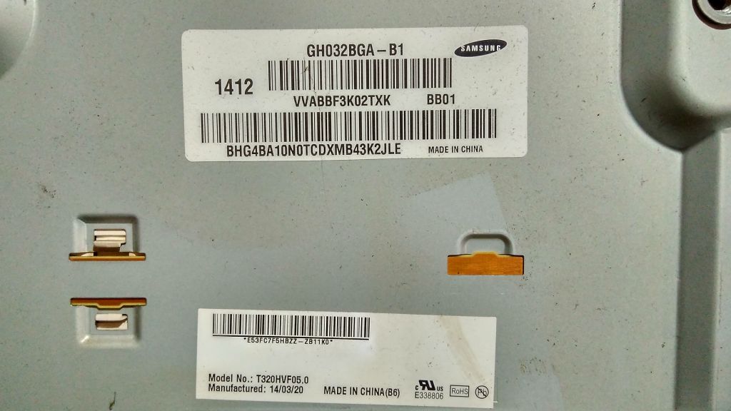 T-CON  T320HVN05.0  ,  для телевизора Samsung UE32H5020 - фото фото фото 2