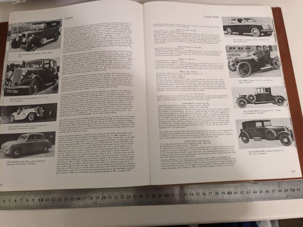 Книга-каталог AUTOS ENCYCLOPÉDIE COMPLÈTE DE 1885 À NOS JOURS - фото фото фото 9