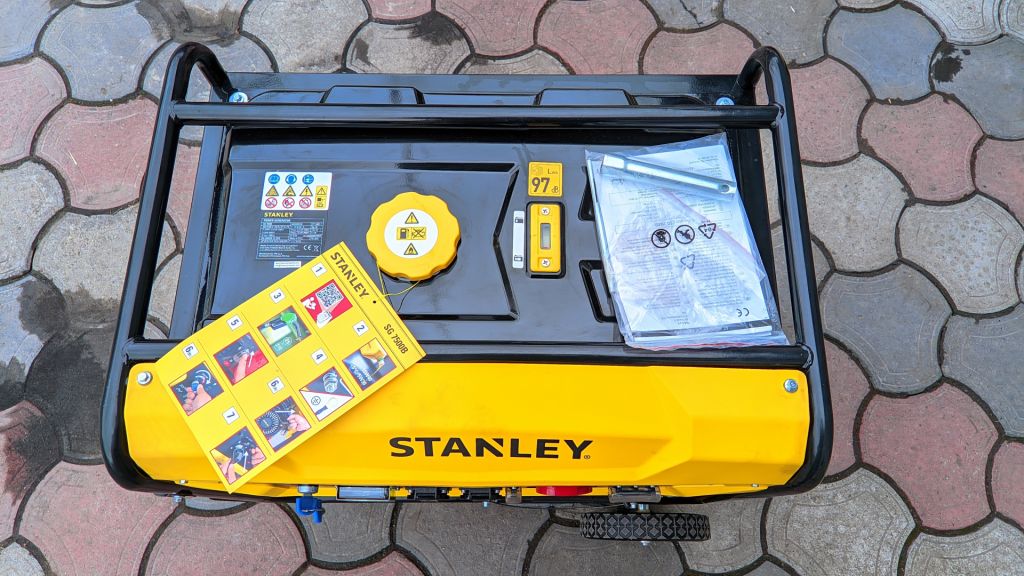 Генератор бензиновий Stanley sg 7500b 7.5 квт - фото фото фото 4