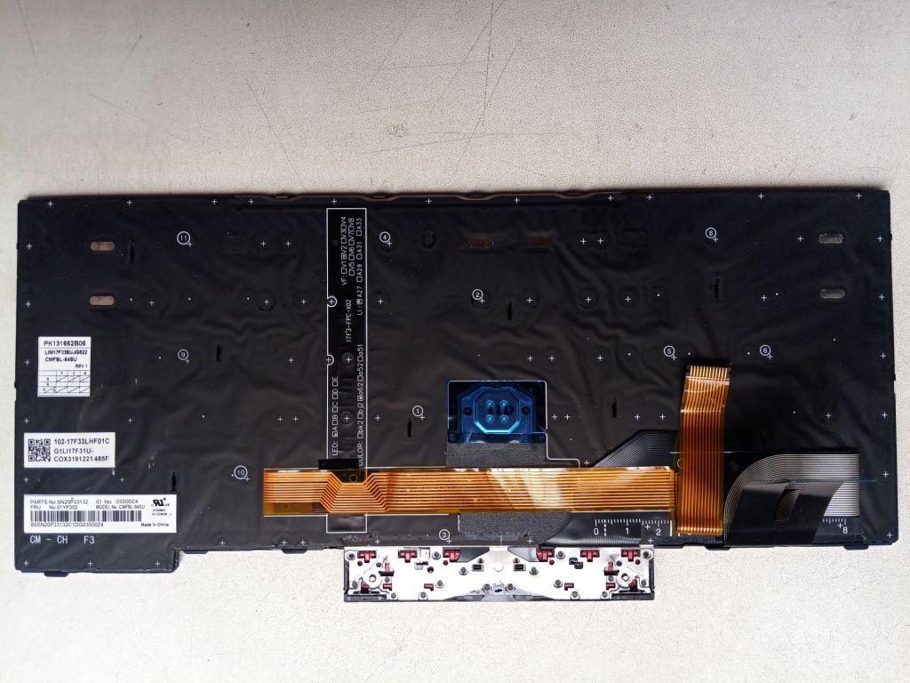 Б/У Клавіатура на Lenovo ThinkPad T490 - фото фото фото 2