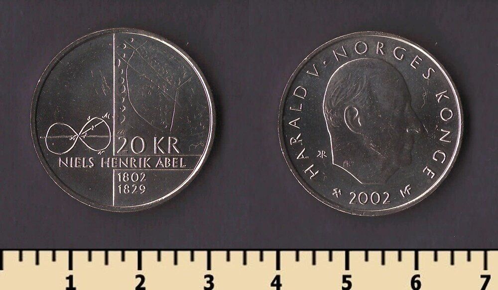 Норвегия 20 крон 2002 - фото фото фото 0