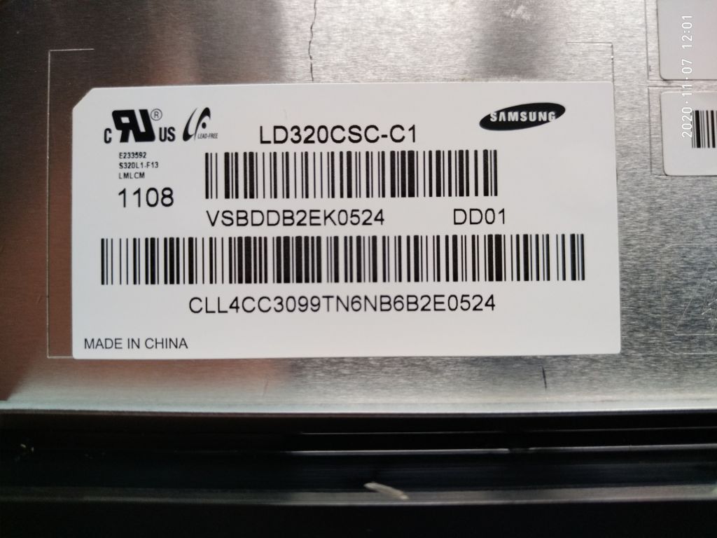 Шлейф TOP PANEL BN96-18130A для телевизора Samsung UE32D6570WS - фото фото фото 3
