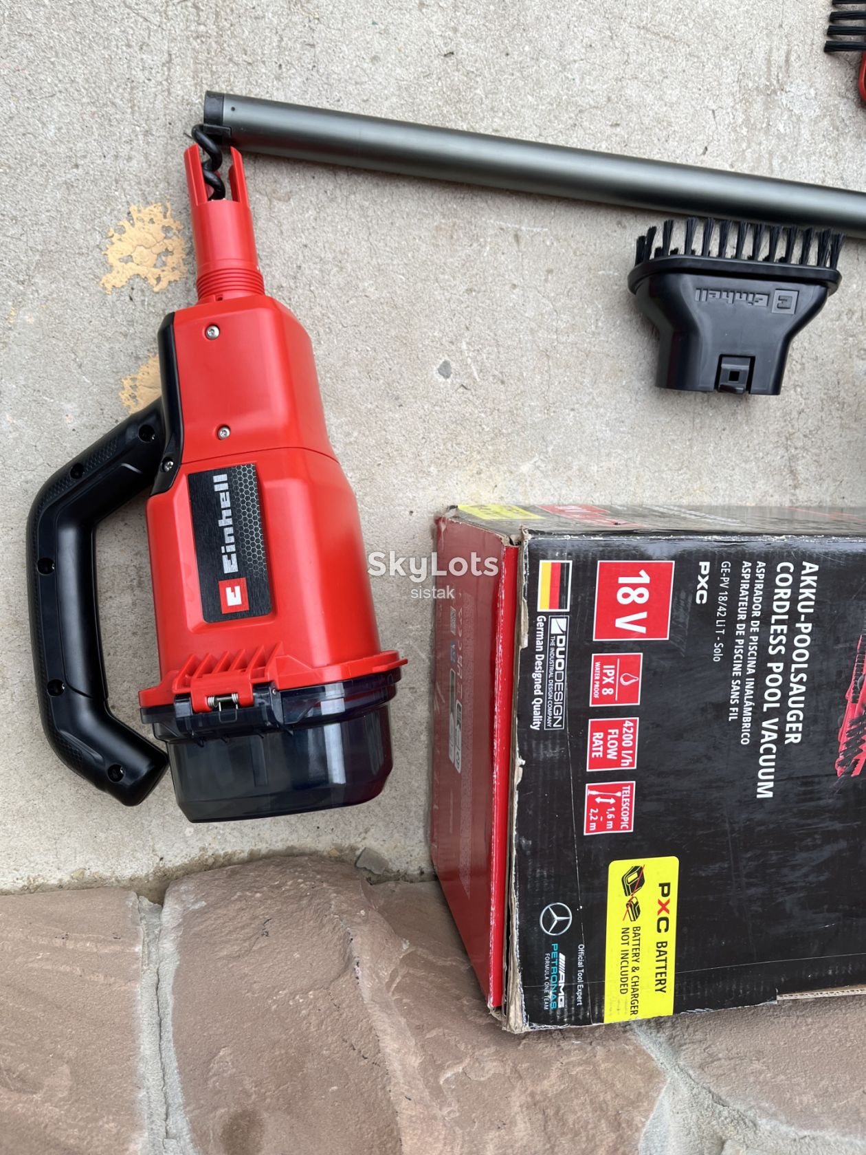 пилесос для басейну  Einhell  X-Change 18 Li Solo - фото фото фото 2