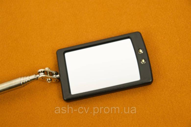 Дзеркало, інспекційне, телескопічне, для, СТО, з, ліхтариком, підсвічуванням, LED - фото фото фото 4