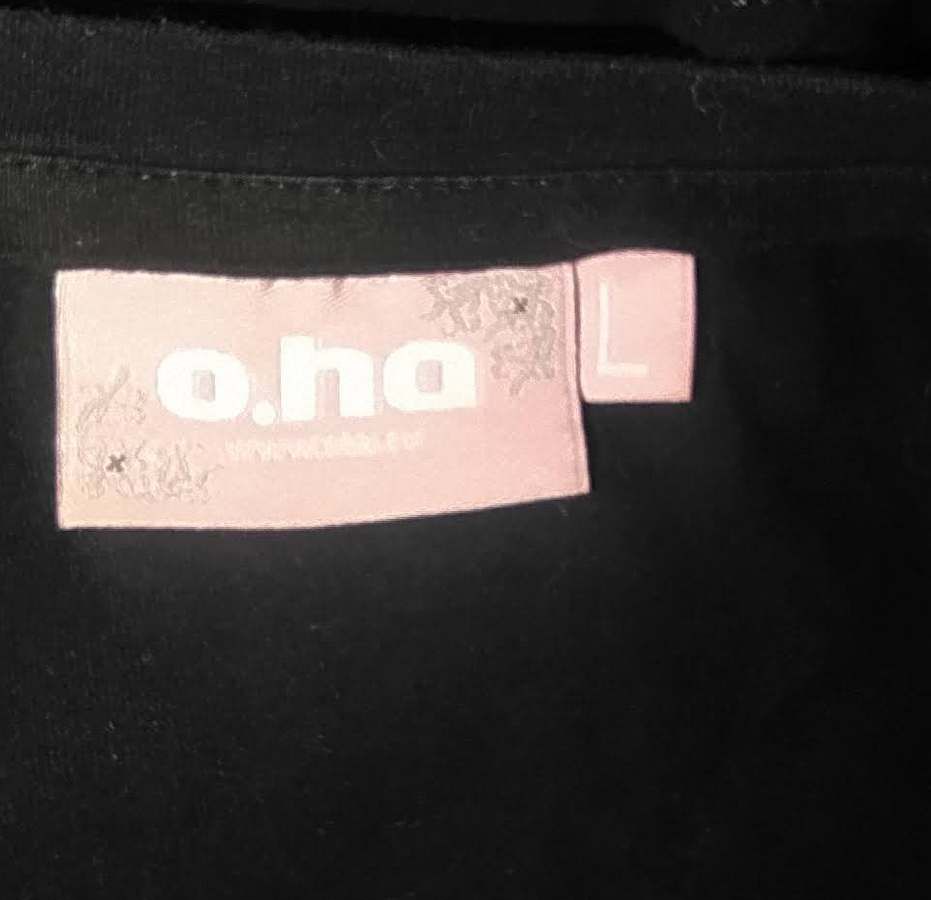Футболка черная L O.ha - фото фото фото 3