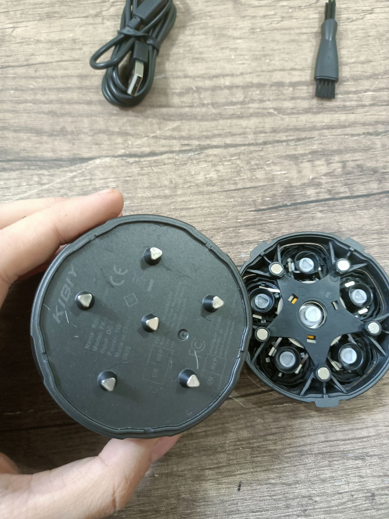 Електробритва Kibi Y Magnetic Rotary Shaver 6D 9235 - фото фото фото 4