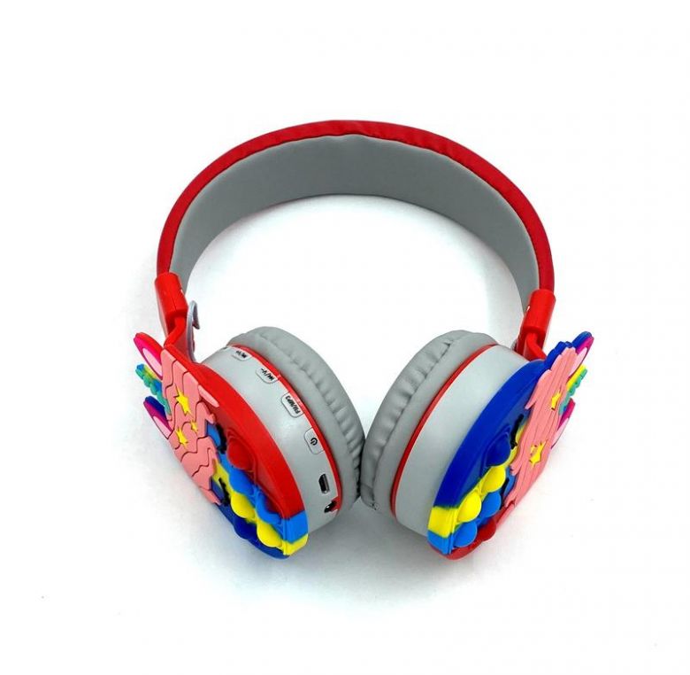 Навушники Bluetooth AKZ K32 Pop IT Червоні - фото фото фото 2