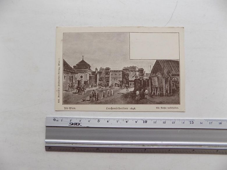 Открытка Макс Нойбауэр, Вена 1848 - фото фото фото 0