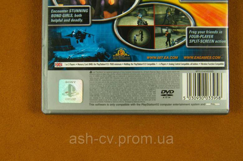 Диск Playstation 2 - James Bond 007 in Agent Under Fire - фото фото фото 4