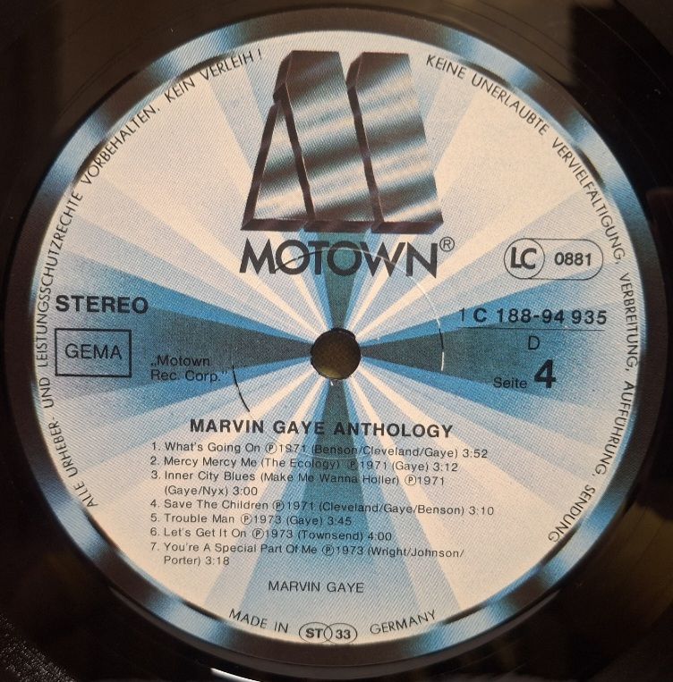 Marvin Gaye - Anthology - 1962-73.  (2LP). 12. Vinyl. Пластинки. Germany. - фото фото фото 8