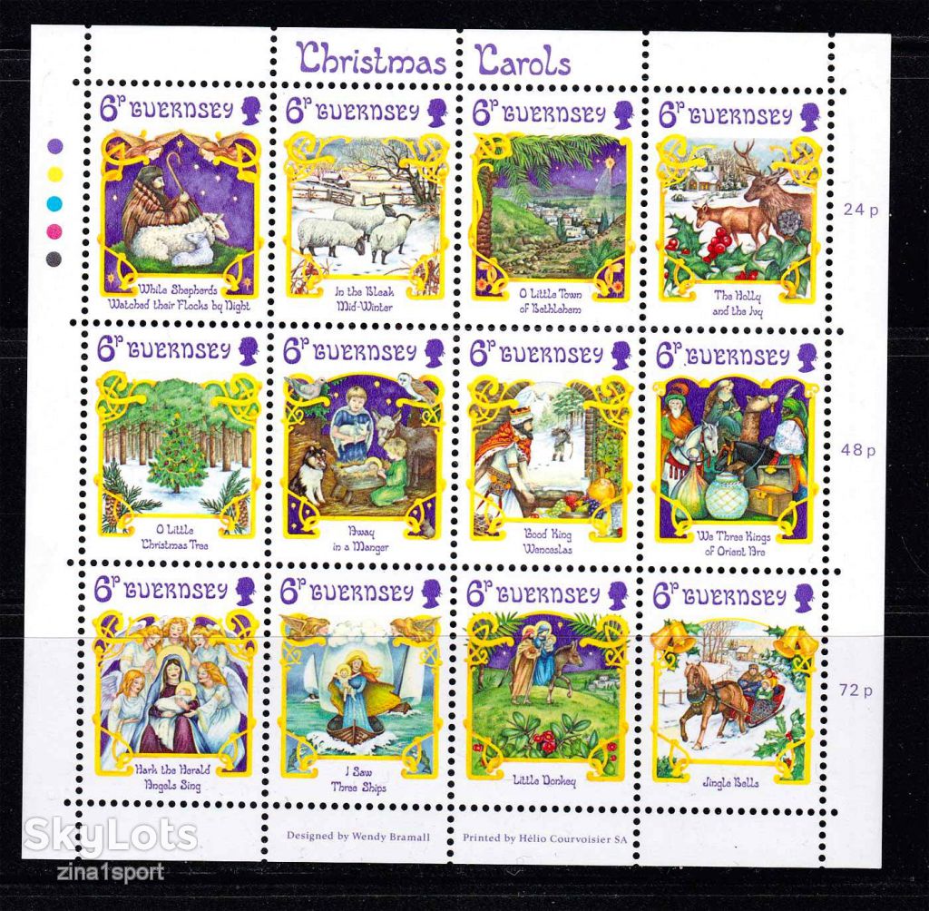 EU Гернси 1986 г  MNH - искусство - - фото фото фото 0