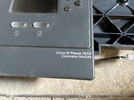 IP-телефон Cisco CP-7965G с модулями Cisco 7916 № 252603306 - фото фото фото 3