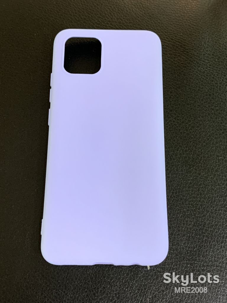 Чохол Silicone Case для Samsung Galaxy A035 A03 lavender - фото фото фото 1