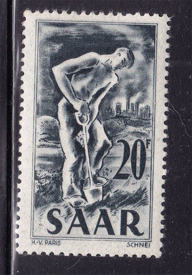 СААР / SAAR  1949 г MNH  - - фото фото фото 0