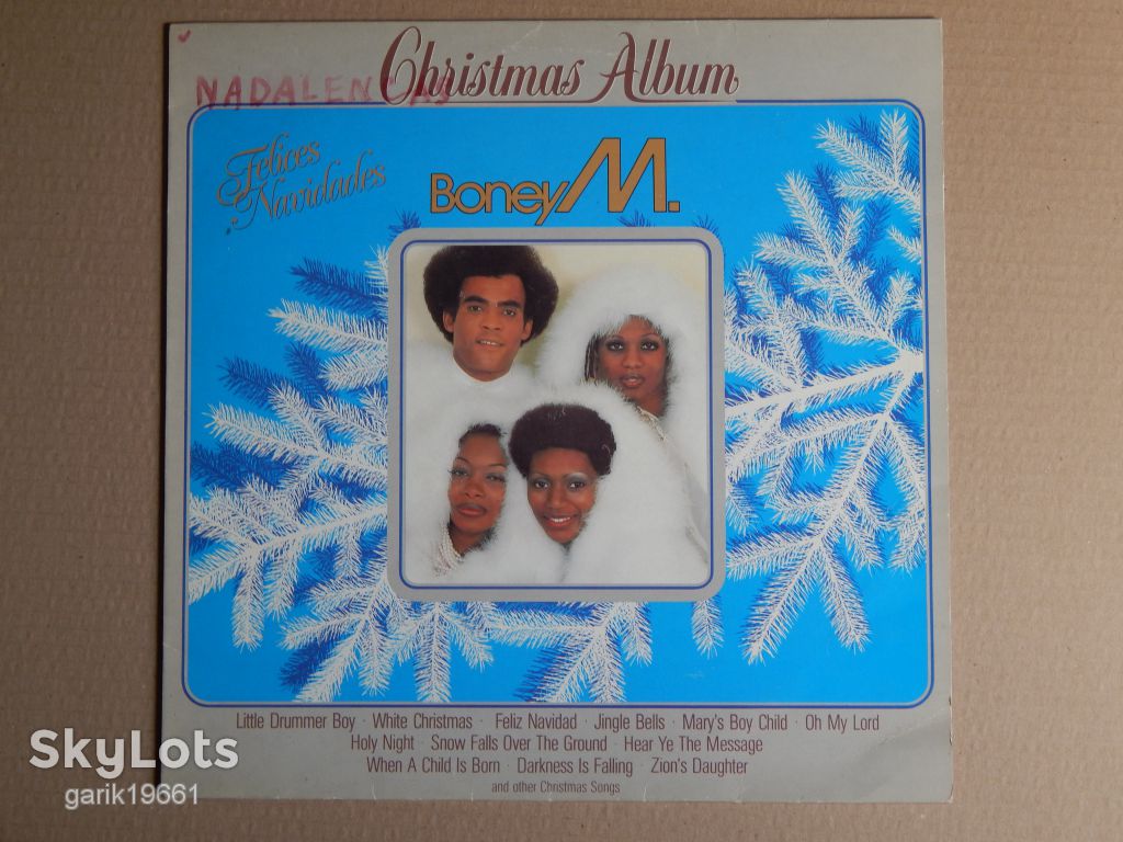 Boney M. ‎– Christmas Album     (Ariola ‎– PE - 0327, Promo, Spain) EX+/EX+ - фото фото фото 0