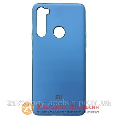 Xiaomi Redmi Note 8 матовый чехол Electroplate blue - фото фото фото 0