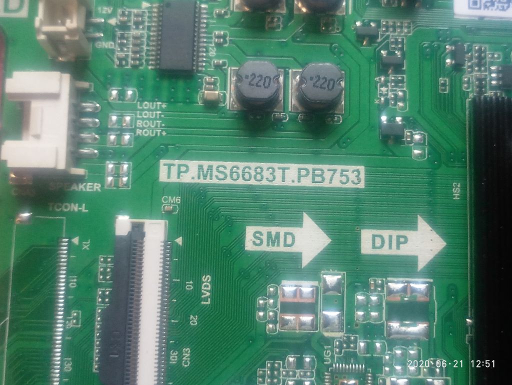 Main board  TP.MS6683T.PB753, HISENSE 40B6600PA, - фото фото фото 0