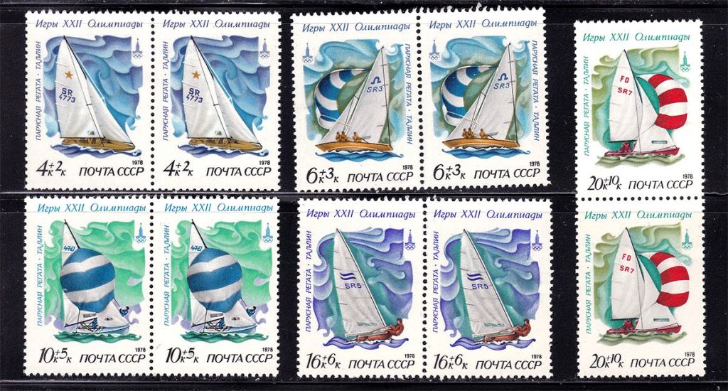 СССР 1978 г  MNH - ПАРЫ - спорт - фото фото фото 0