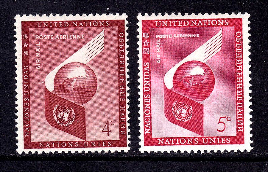 ООН / UN  1957 г  MNH - - фото фото фото 0