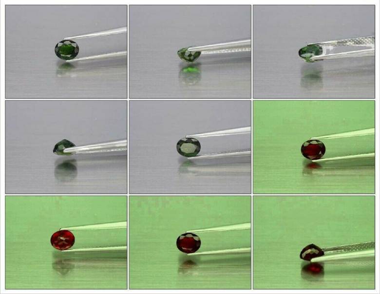 Натуральный турмалин 0.70ct    5.6x4.6mm - фото фото фото 3