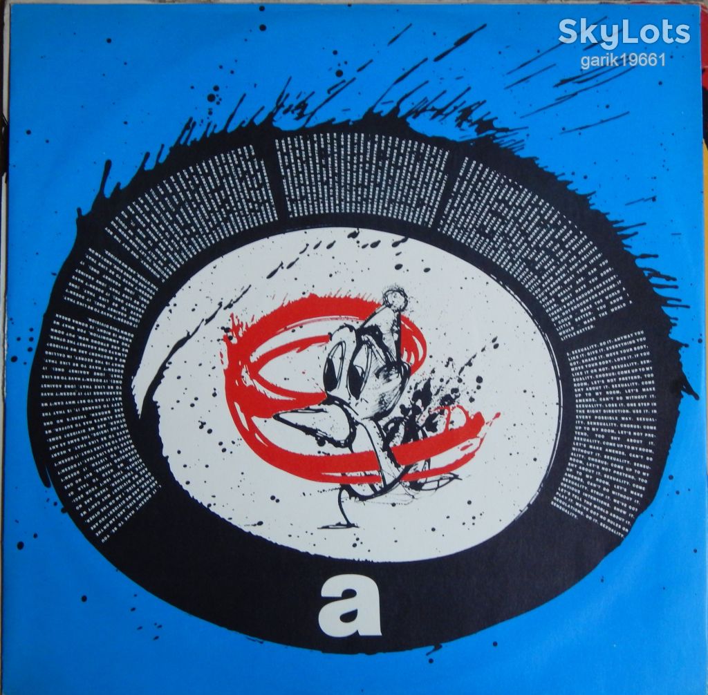 Erasure – The Circus  (Mute – STUMM 35, Italy) inner sleeve EX+/EX+ - фото фото фото 2