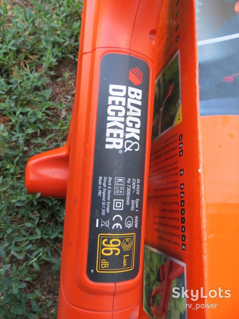 Тример електричний Black &amp; Decker GL4525 електрокоса - фото фото фото 2