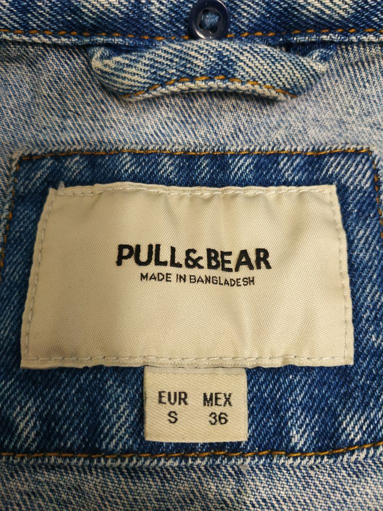 Куртка джинсова чоловіча PULL &amp; BEAR p-p S - фото фото фото 8