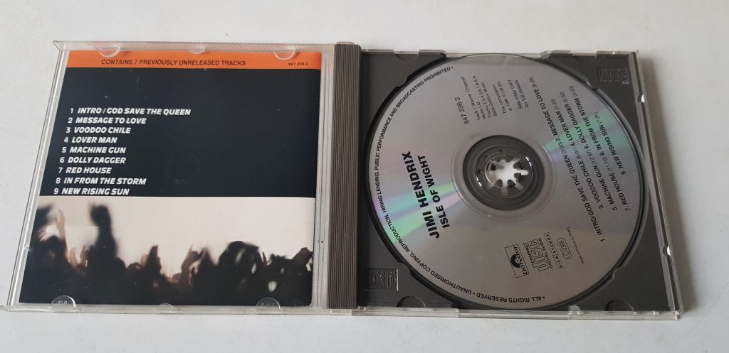 Jimi Hendrix Live Isle Of Wight ' CD фірмовий - фото фото фото 2