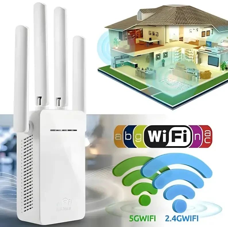 Wi-Fi репітер, підсилювач бездротового сигналу, режим Repeater/AP, розширення зони покриття Wi-Fi - фото фото фото 1